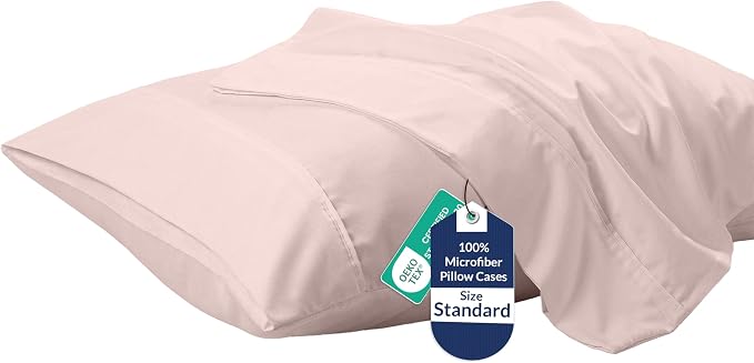Royale Linens Standard Pillowcase Set of 2 by ROYALELINENS