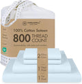 Threadmill Luxury 800 Thread Count King 100% Cotton Sheets by ThreadmillHomeLinen