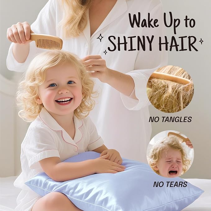 OLESILK 100% Mulberry Silk Toddler Pillowcase - Image 4