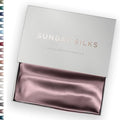 SUNDAYSILKS™ 100% Mulberry Silk Pillowcase, Silk Pillow Cases by ColoradoHomeCo