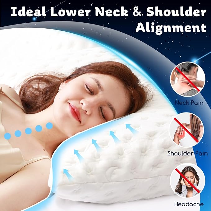 KUCEY Cooling Side Sleeper Pillow - Image 7