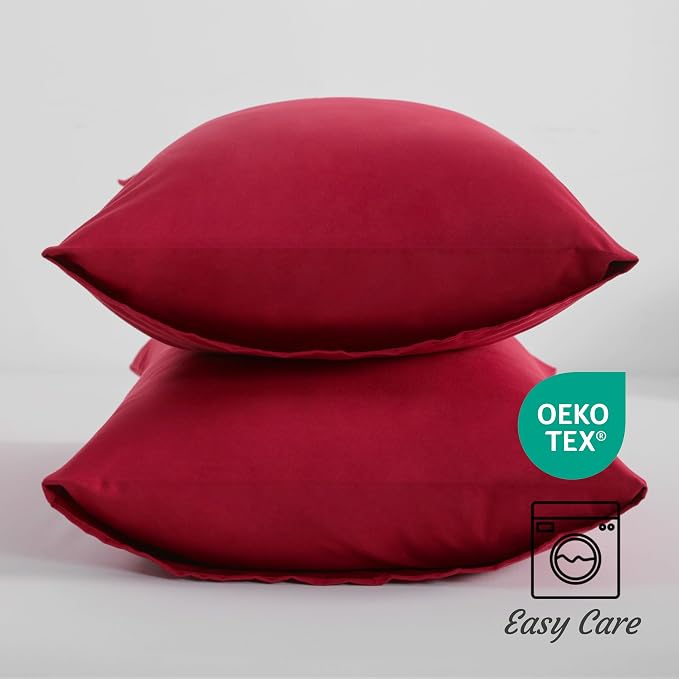 NTBAY King Pillow Cases Set of 2, 2 Pack Brushed Microfiber 20x40 Pillow Cases - Image 3