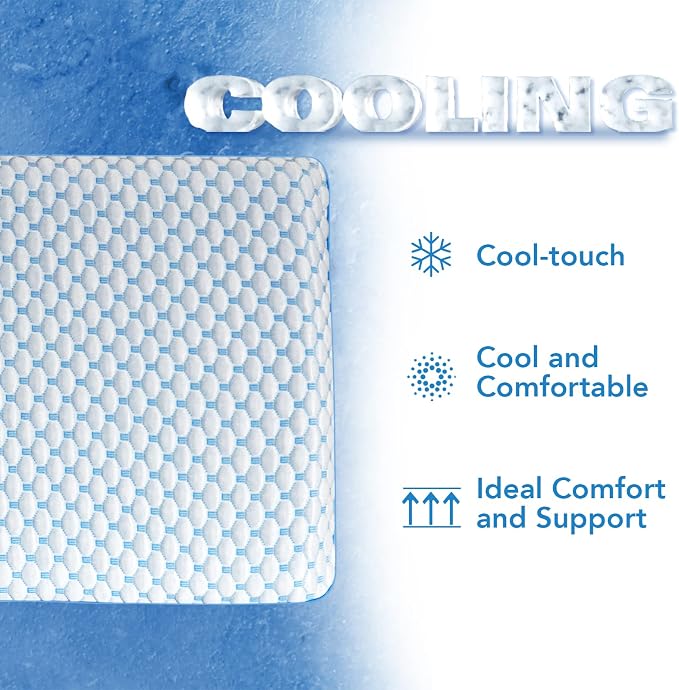 Flat Pillow for Stomach and Back Sleepers, Ultra Thin Pillow for Sleeping - Image 9