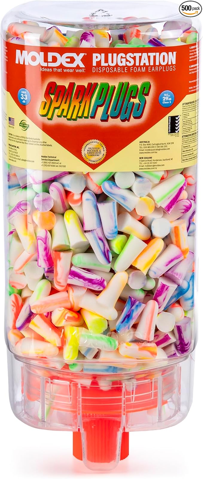 MOLDEX 6645 Sparkplugs Plug station, Earplug Dispenser by Moldex