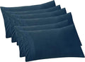 Elegant Comfort 6-PACK Solid Pillowcases 1500 Premium Hotel Quality Microfiber by ELEGANTCOMFORT