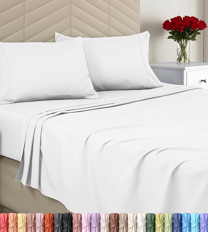 Utopia Bedding King Size 4 Piece Sheet Set by UTOPIABEDDING