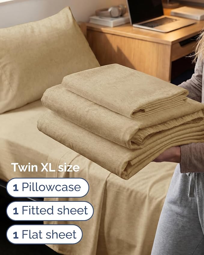 Twin XL Size 3 Piece Sheet Set - Image 3