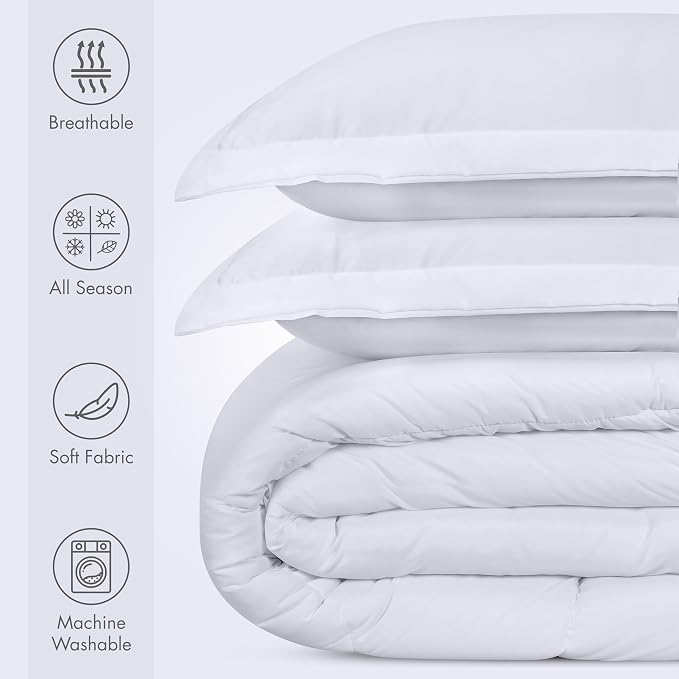 Utopia Bedding White Kids Comforter Set - Image 2