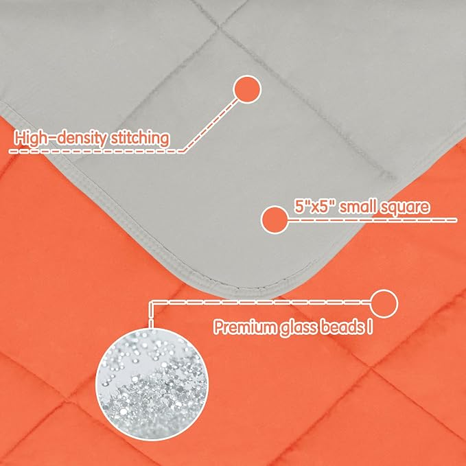 yescool Weighted Blanket Cooling Heavy Blanket - Image 3