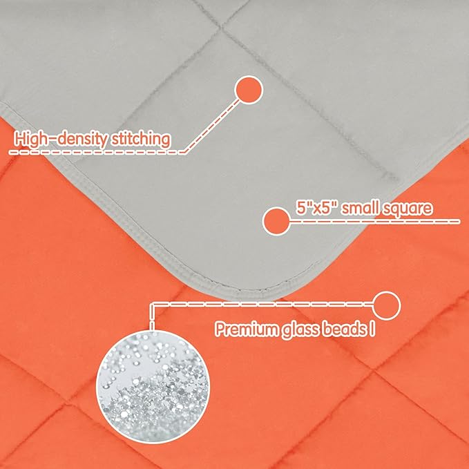 yescool Weighted Blanket Cooling Heavy Blanket - Image 2