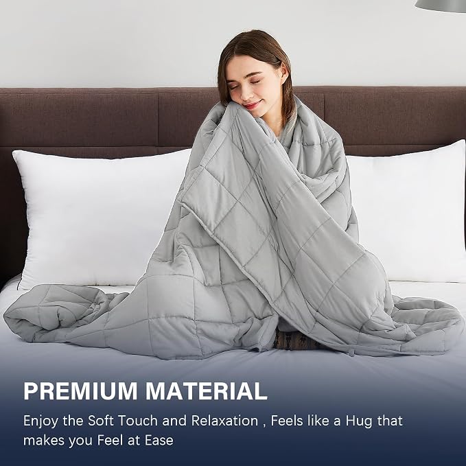 CuteKing Weighted Blanket for Adults: Weighted Blanket - Image 2