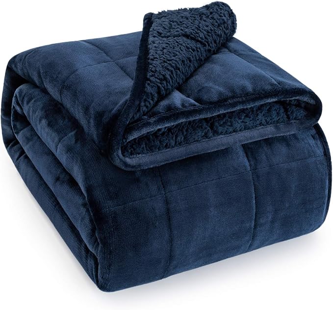Wemore Sherpa Fleece Weighted Blanket by WemoreDirect