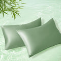 Homiest Cooling Pillow Cases Standard Size Set of 2, 100% Rayon Derived from by Homiest