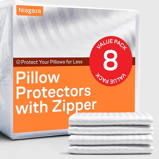 Ultra Soft Pillow Protectors by NiagaraSleepSolution