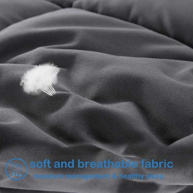 EASELAND Queen Size Down Alternative Comforter - Image 4