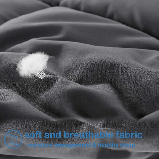 EASELAND Full Size Down Alternative Comforter - Image 4