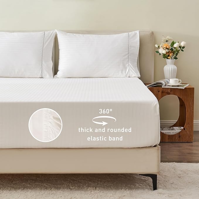 Sunflower Queen Fitted Sheet, 1-Piece Extra Deep Pocket Fitted Bottom Sheet 22" - Image 7