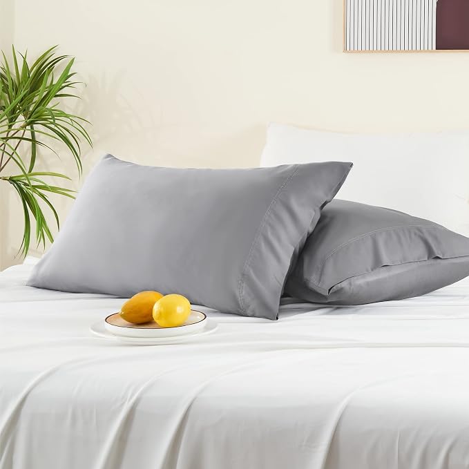 BEDELITE Pillow Cases Queen Size Set of 2, Rayon Derived from Bamboo, Cooling - Image 7