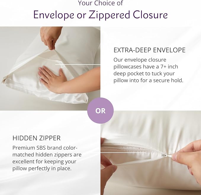 Mulberry Park 100% Silk Pillowcase - Image 6