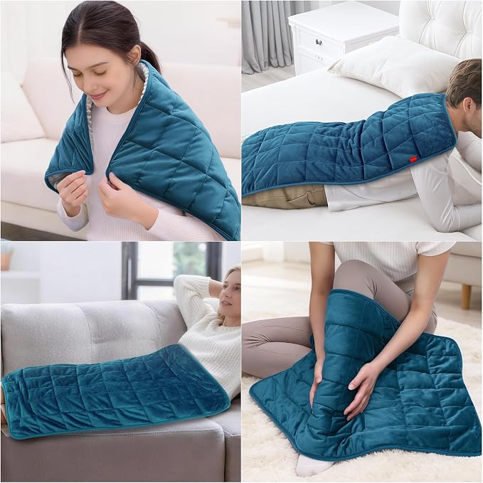 Comfytemp Weighted Heating Pad for Back & Period, FSA Eligible Extra Large - Image 7
