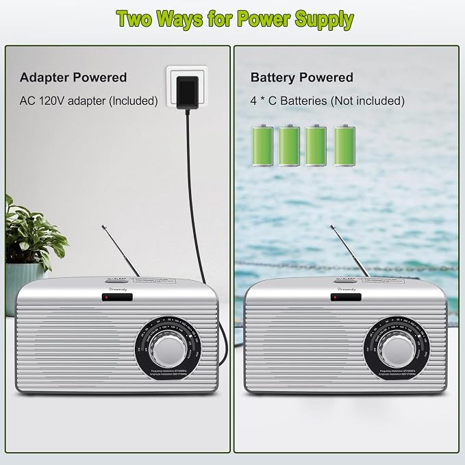 DreamSky Bluetooth Speaker Radio Sleep Timer, Hi-Fi Clear Extra Loud Sound - Image 7
