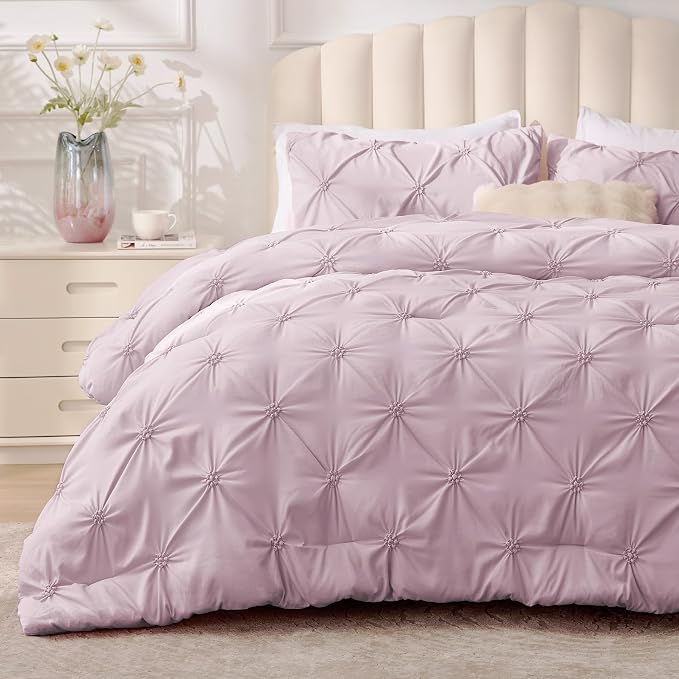 BEDELITE Light Purple Twin Comforter Set by BEDELITE