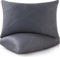 Pillows Queen Size Set of 2 Cooling Memory Foam Pillows by Smilereve