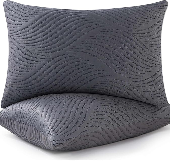 King Size Pillows Set of 2 Cooling Memory Foam Pillows by Smilereve