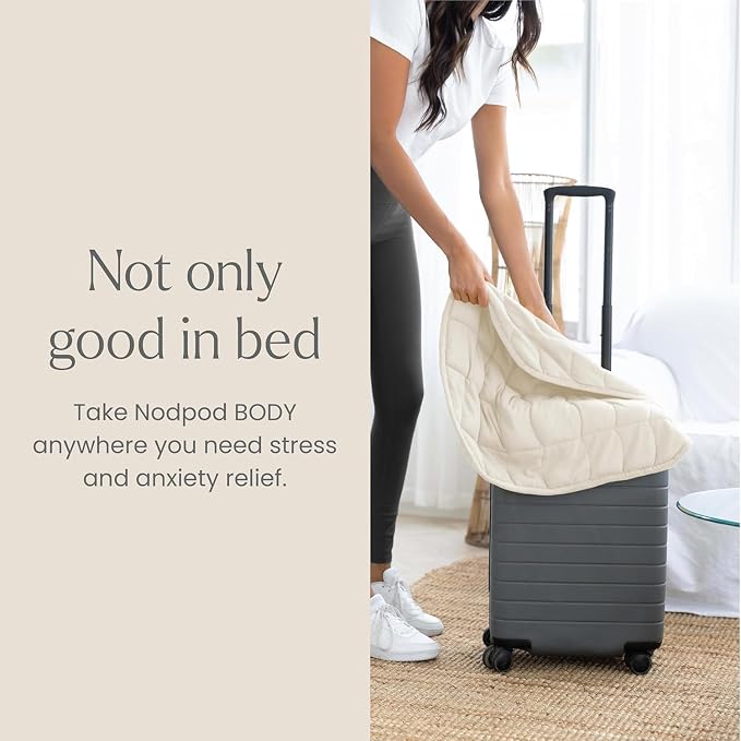 nodpod Body 6.5lb Patented Compact Weighted Blanket I Perfect - Image 7