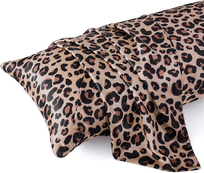 MR&HM Satin Body Pillow Cover, Soft and Breathable Body Pillow Case by MRHM
