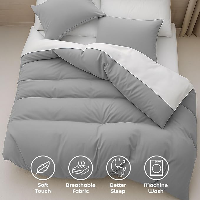 Pure Bedding California King Duvet Cover - Image 4