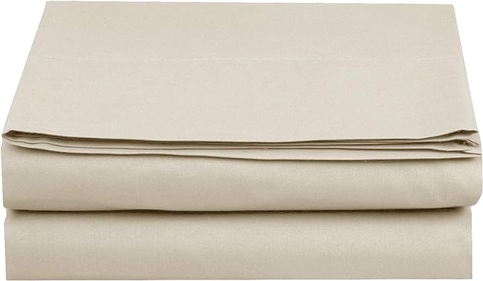 Elegant Comfort Premium Hotel Quality 1-Piece Flat Sheet, Luxury and Softest - Image 2