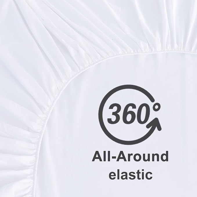 Hotella 100% Microfiber Ultra Soft 78"x80" King Size Fitted Sheet Only - Image 5