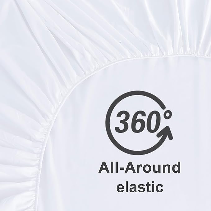 Hotella 100% Microfiber Ultra Soft 60"x80" Queen Size Fitted Sheet Only - Image 5