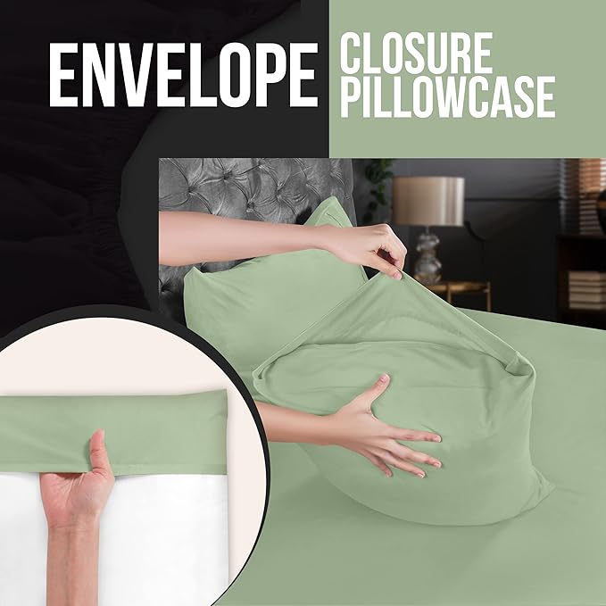 Utopia Bedding King Pillow Cases - Image 4