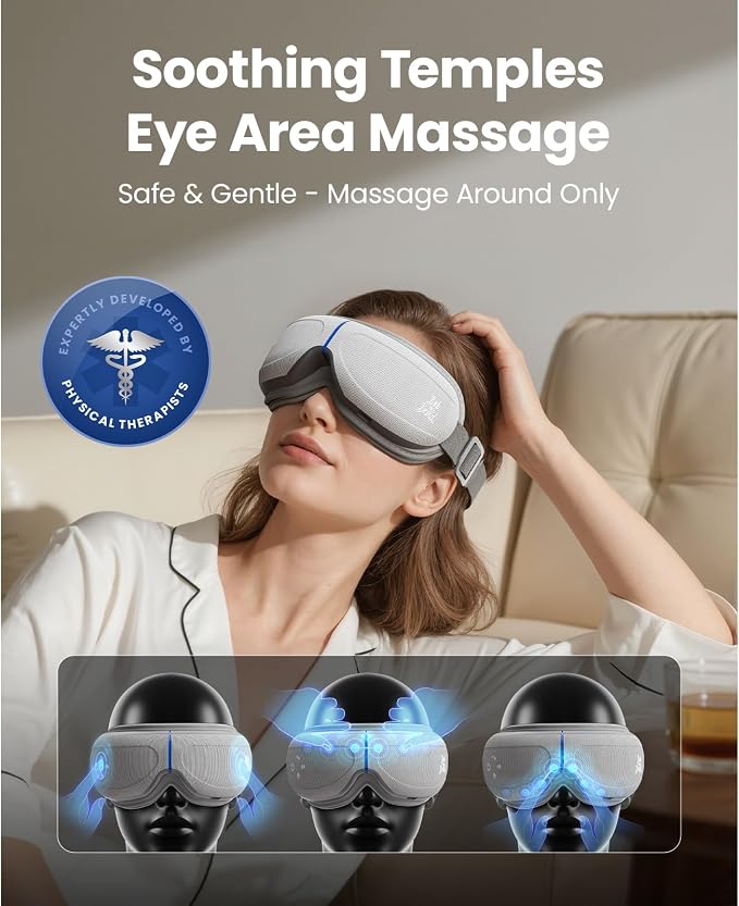BOB AND BRAD Eye Massager with Heat and Cooling, EyeOasis 2 Eye Mask - Image 3