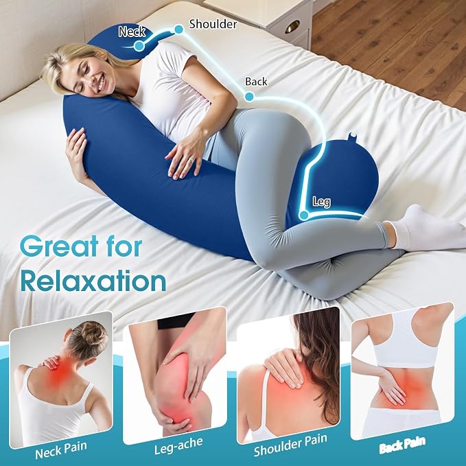 TranquilRelax C Shaped Body Pillow - Image 6