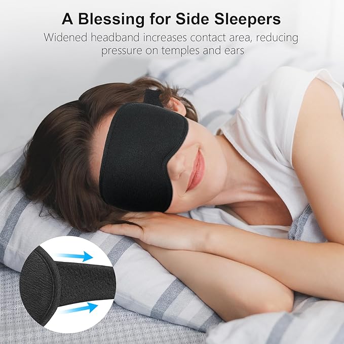 Gritin 100% Blackout Sleep Eye Mask - Image 5