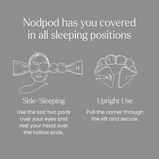 Nodpod Gentle Pressure Sleep Mask | Patented Light Blocking Design - Image 5