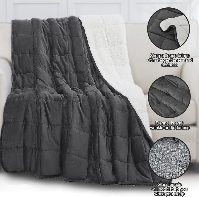 yescool Weighted Blanket for Adults Heavy Blanket for Sleeping Perfect for - Image 5