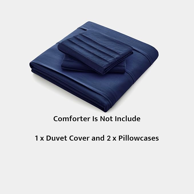 Oli Anderson Navy Blue Duvet Cover King Size - Image 6