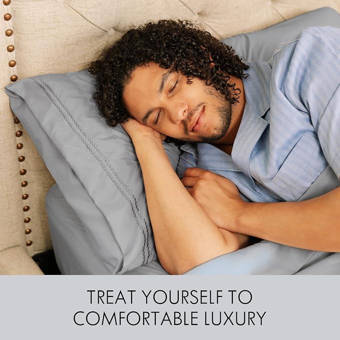 ClevaHome King Size Sheet Set - Image 4