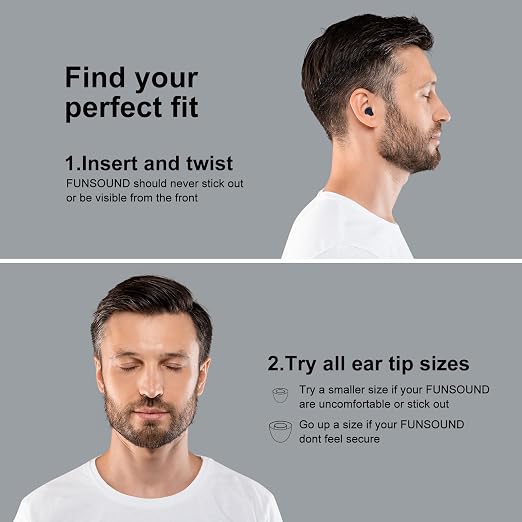 Ear Plugs for Sleeping Noise Reduction Reuseable, High Fidelity – 7 Pairs - Image 3