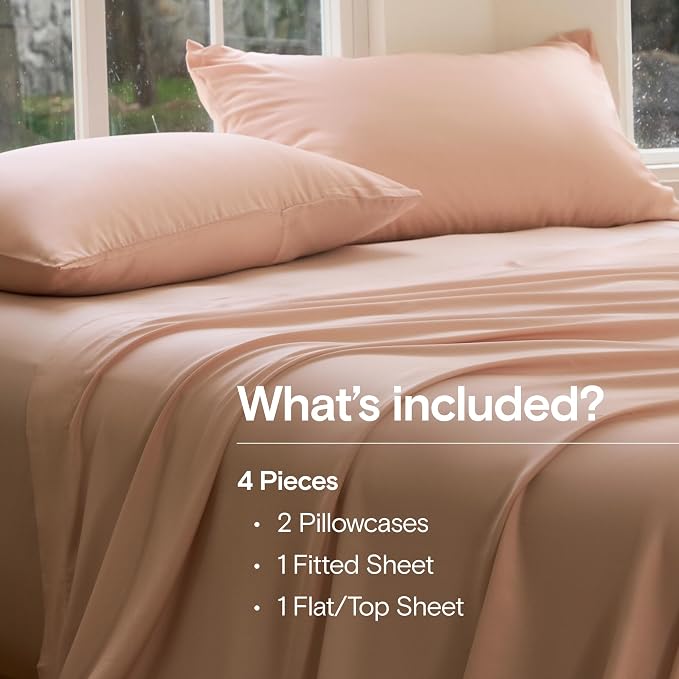 DOZ Sheet Set, 100% Viscose derived from Bamboo, Organically Grown, Buttery Soft - Image 2