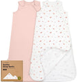 2-Pack Organic Baby Sleep Sacks, 100% Cotton by KeaBabies