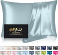 Silk Pillowcase for Hair and Skin, Mulberry Silk Pillow Cases King Size by HOME