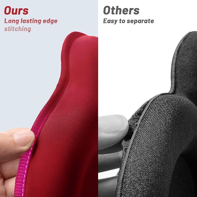 Sleep Eye Mask for Men Women, Sleeping Mask for Side Sleeper, Travel Blackout - Image 6