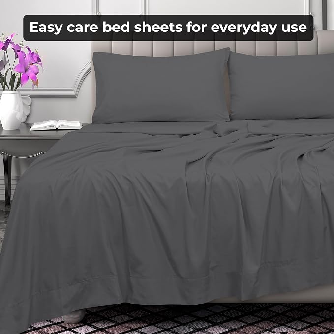Royale Linens Queen Flat Sheet - Image 6