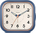 Tinload 4.3" Vintage Retro Analog Alarm Clock, Super Silent Non Ticking Clock by Tinload