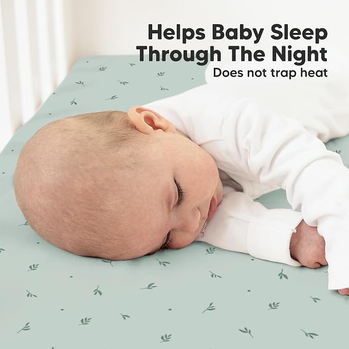 KeaBabies 2-Pack Organic Crib Sheets - Image 5